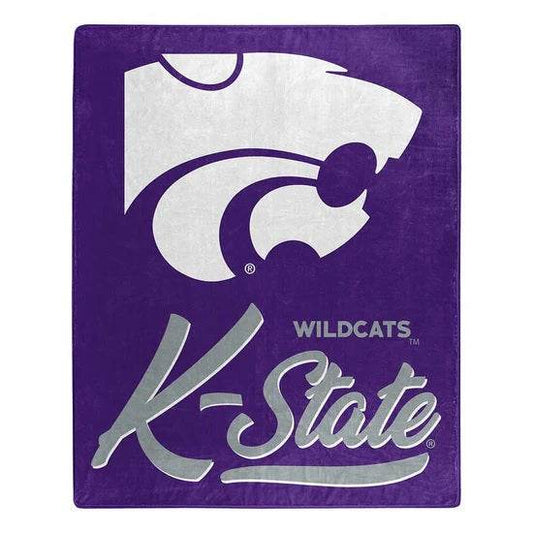 Kansas State Wildcats Raschel Blanket 50x60 Signature Design - ToylandEU