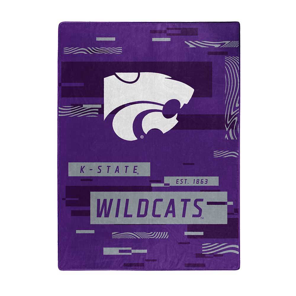 Kansas State Wildcats Raschel Blanket 60x80 Digitize Design - ToylandEU