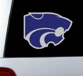  Kansas State Wildcats Window Film 12 Inch Die Cut CO -  ToylandEU™