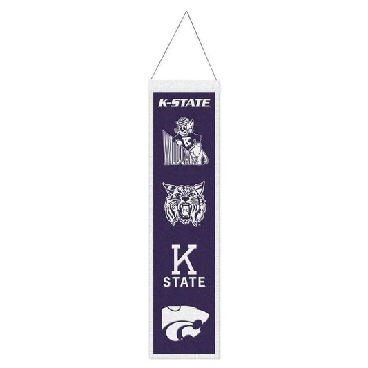  Kansas State Wildcats Wool Banner 8x32 Heritage Evolution -  ToylandEU™