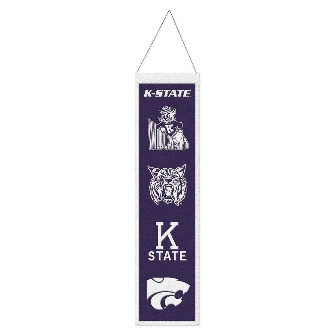  Kansas State Wildcats Wool Banner 8x32 Heritage Evolution -  ToylandEU™