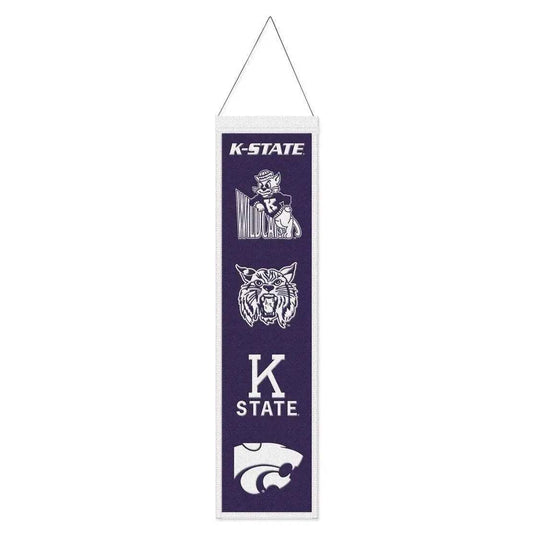  Kansas State Wildcats Wool Banner 8x32 Heritage Evolution -  ToylandEU™