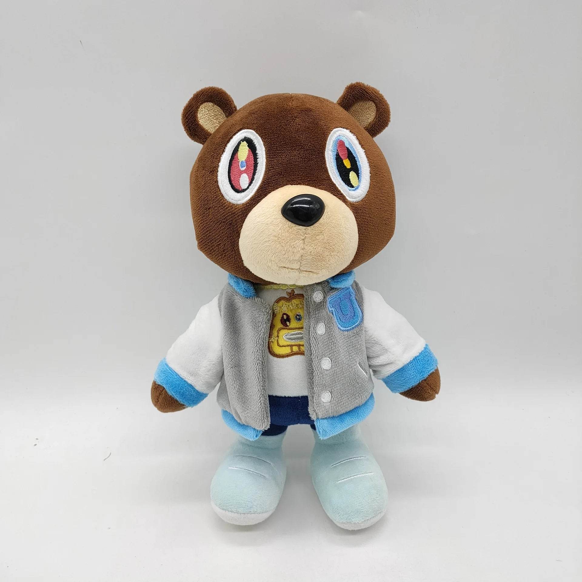 Kanye Teddy Bear Plush Toy - 26CM Cuddly Soft Stuffed Companion - ToylandEU
