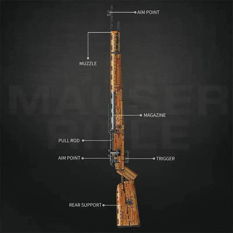  Kar98K Building Block Model Can Shoot Sniper Rifle Toys -  ToylandEU™