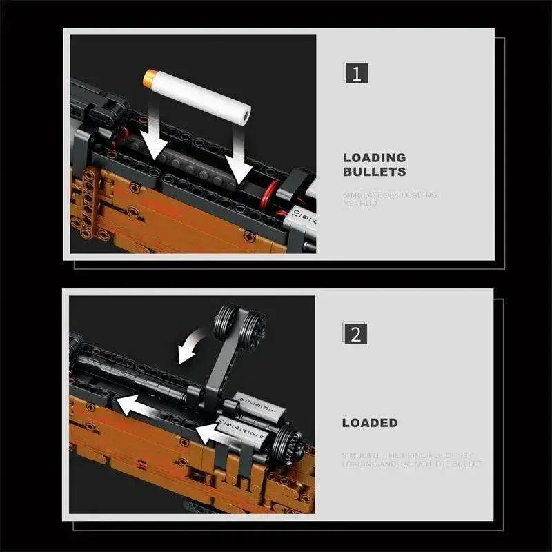  Kar98K Building Block Model Can Shoot Sniper Rifle Toys -  ToylandEU™
