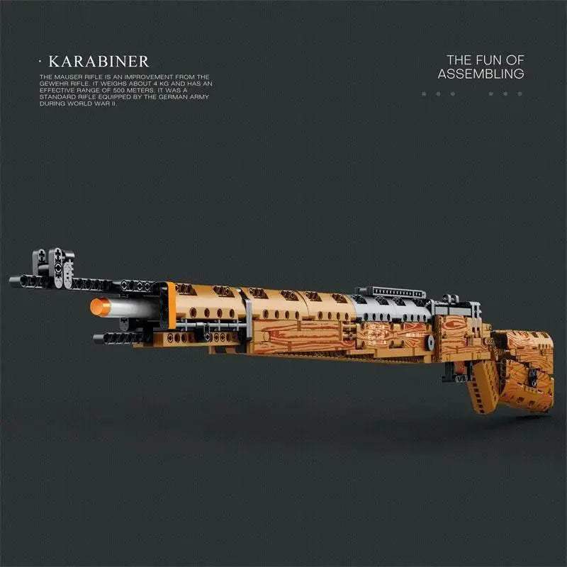 Kar98K Building Block Model Can Shoot Sniper Rifle Toys - ToylandEU