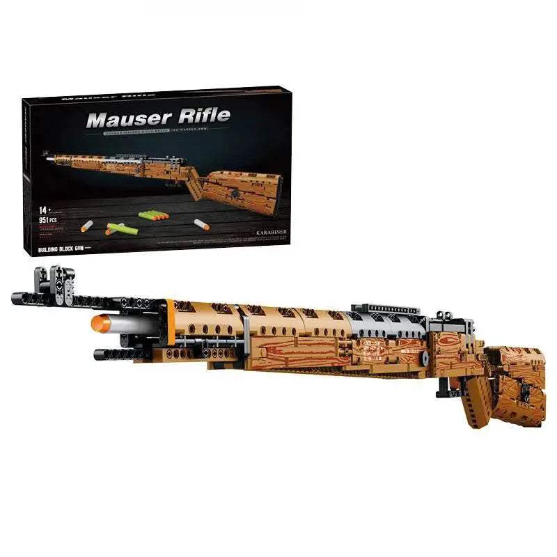 Kar98K Building Block Model Can Shoot Sniper Rifle Toys - ToylandEU