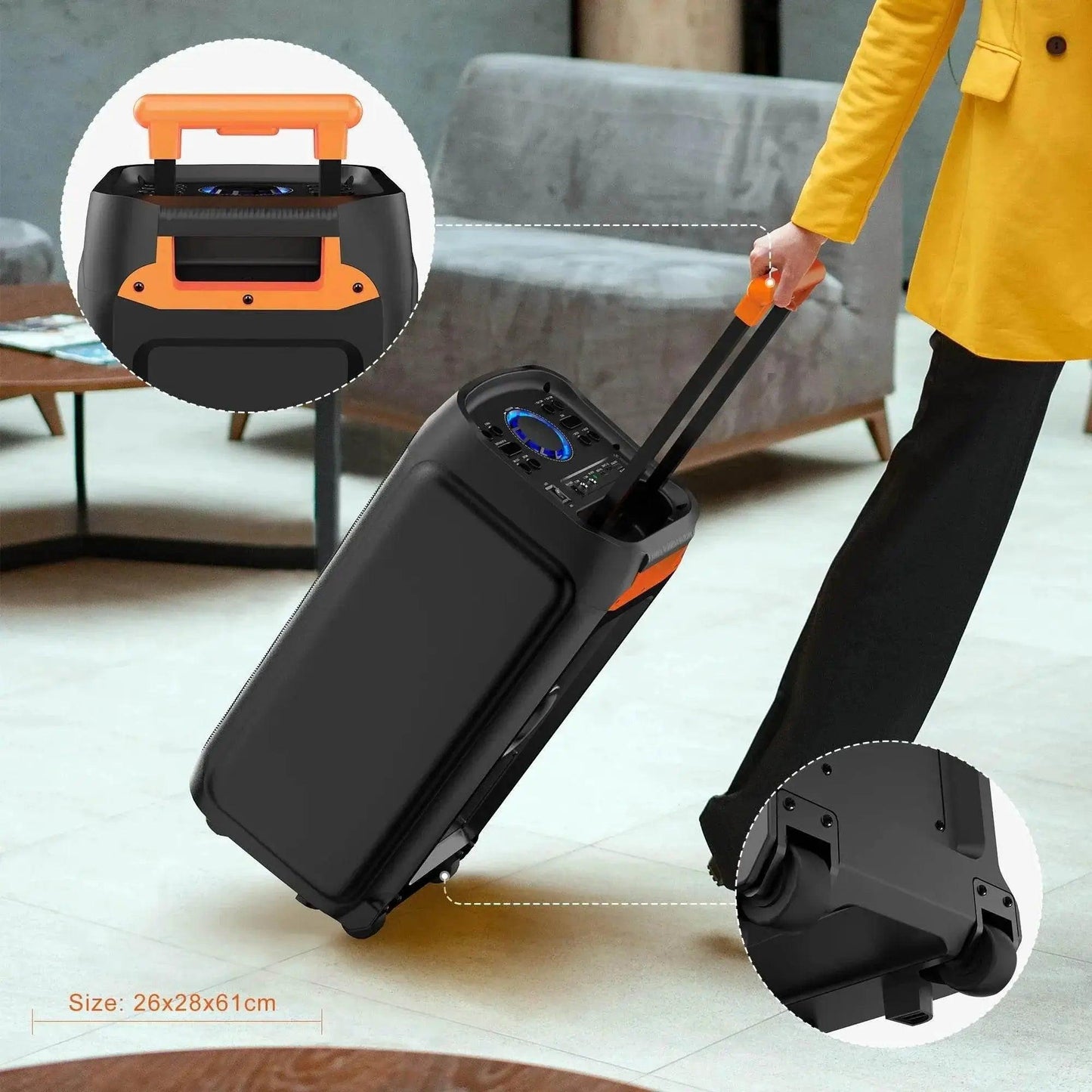  Karaoke Machine with 2 Wireless Microphones for Parties -  ToylandEU™