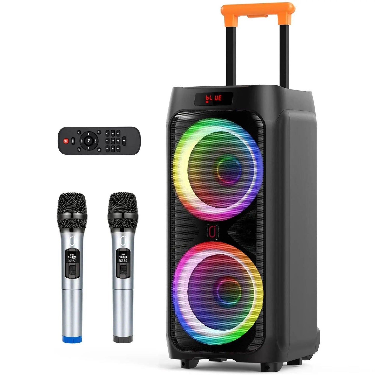  Karaoke Machine with 2 Wireless Microphones for Parties -  ToylandEU™