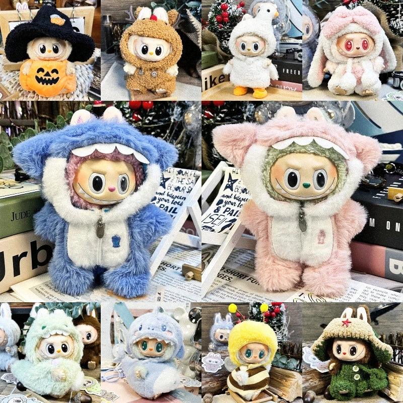 Kawaii 17cm Labubu Doll Clothes Set Cute Animal Accessories - ToylandEU