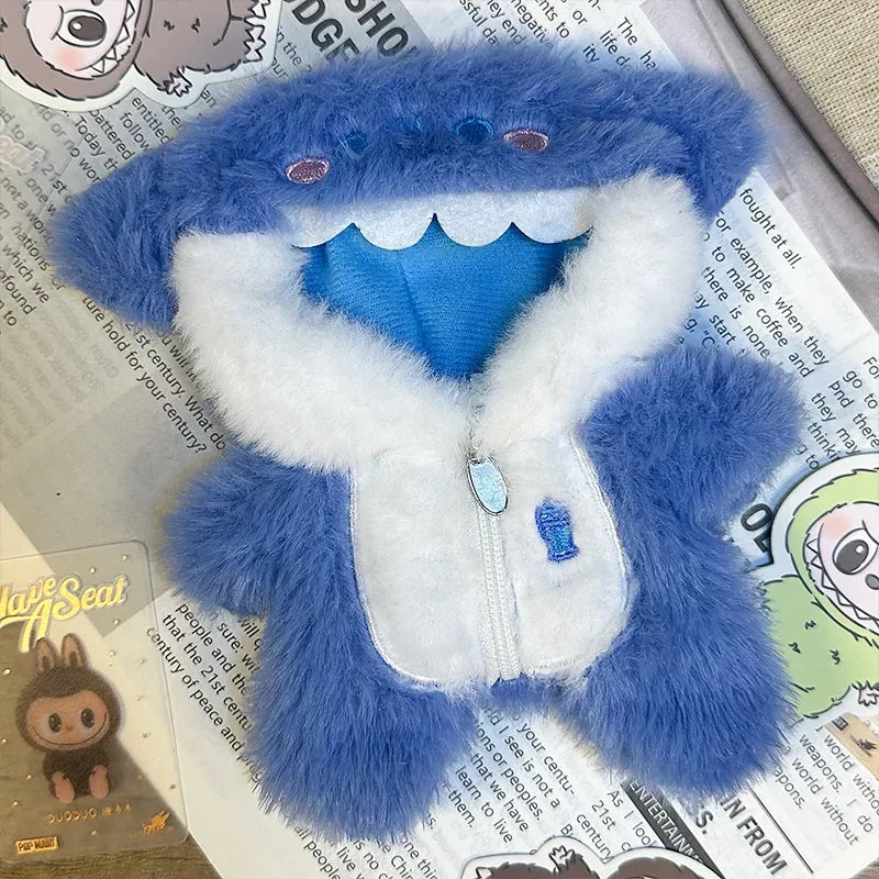 Kawaii 17cm Labubu Doll Clothes Set Cute Animal Accessories - ToylandEU