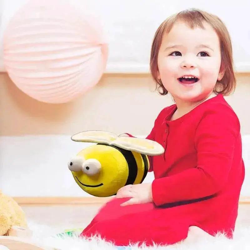  Kawaii 25cm Bee Plush Pillow - Cute Cartoon Stuffed Toy for Kids -  ToylandEU™