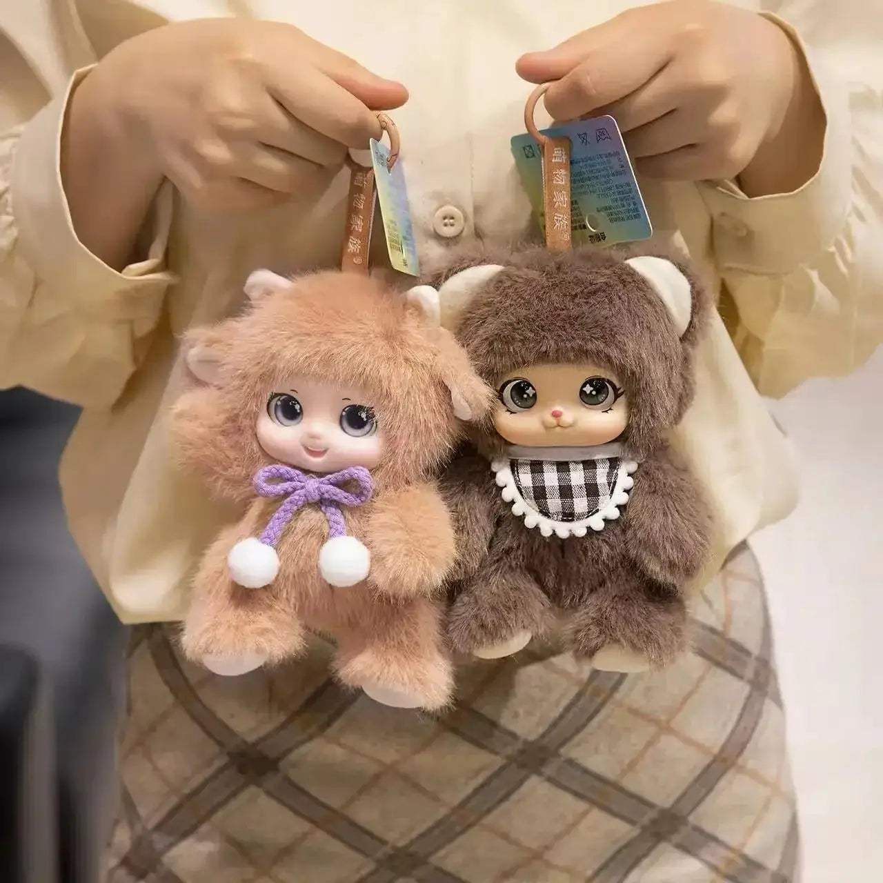  Kawaii Animal Plush Toy Pendant Bag Charm Cute Gift -  ToylandEU™