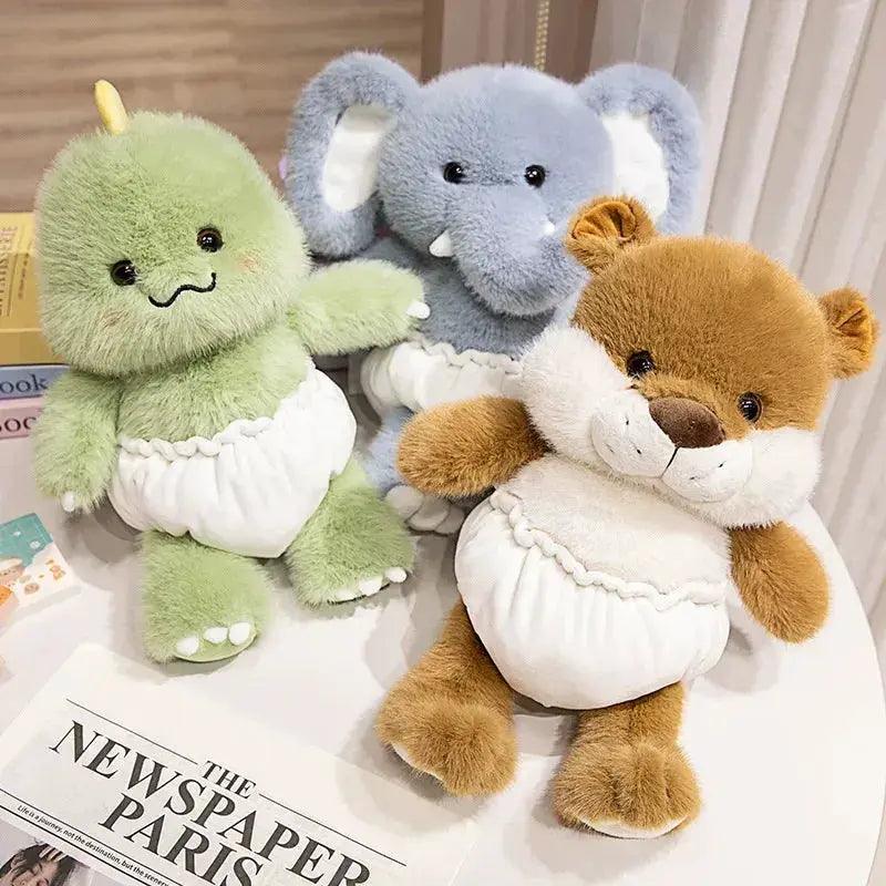  Kawaii Animal Plush Toy Pillow 40cm Cozy Gift -  ToylandEU™