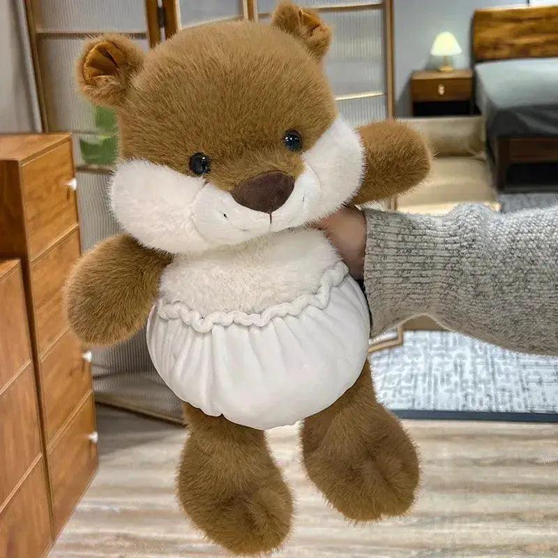  Kawaii Animal Plush Toy Pillow 40cm Cozy Gift -  ToylandEU™