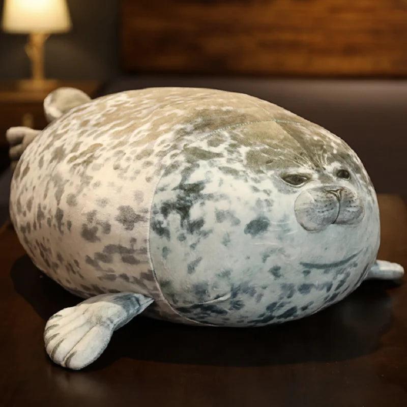  Kawaii Blob Seal Plush Toy Pillow Decor Soft 