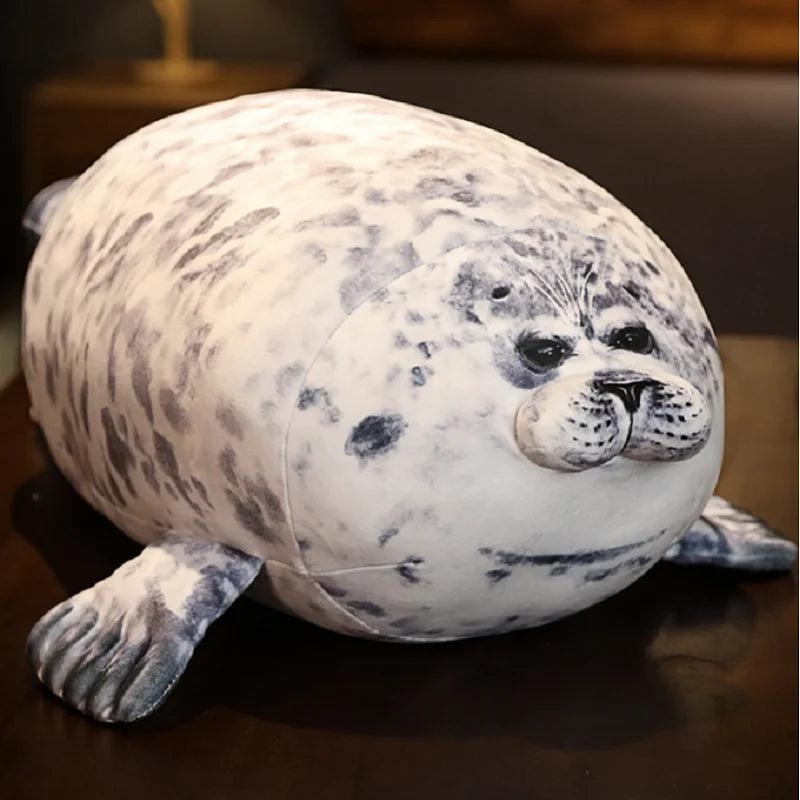  Kawaii Blob Seal Plush Toy Pillow Decor Soft 