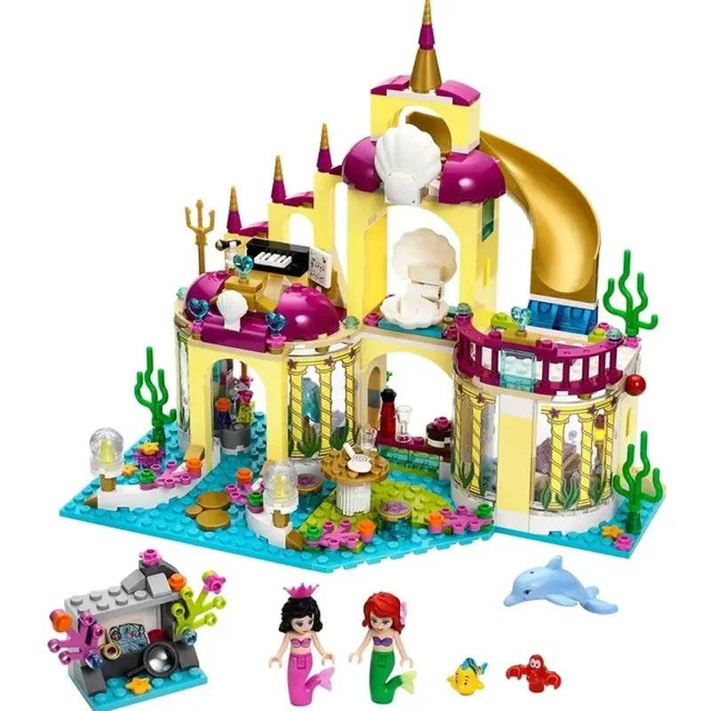 Kawaii Building Blocks Princess Castle Theme For Kids - ToylandEU