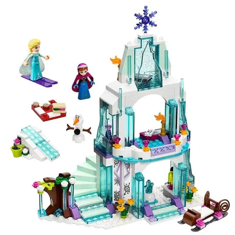 Kawaii Building Blocks Princess Castle Theme For Kids - ToylandEU