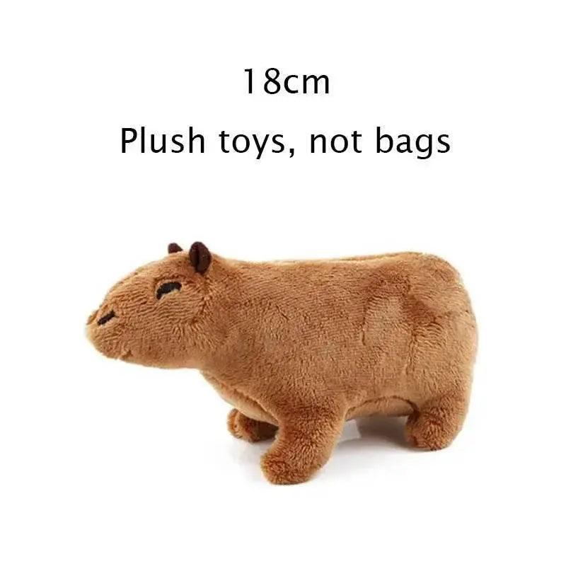  Kawaii Capybara Plush Backpack for Kids - Cute Cartoon Animal Bag with  -  ToylandEU™