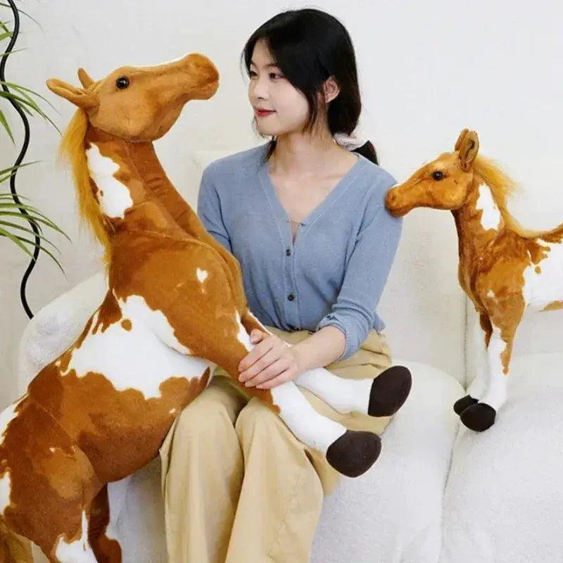  Kawaii Cartoon Horse Plush Soft Cotton Filling Gift -  ToylandEU™