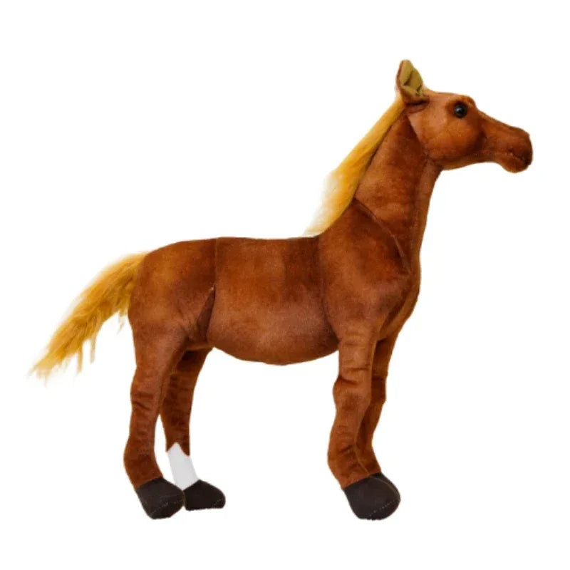 Kawaii Cartoon Horse Plush Toy For Home Decor And Gift - ToylandEU