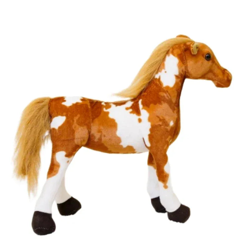 Kawaii Cartoon Horse Plush Toy For Home Decor And Gift - ToylandEU