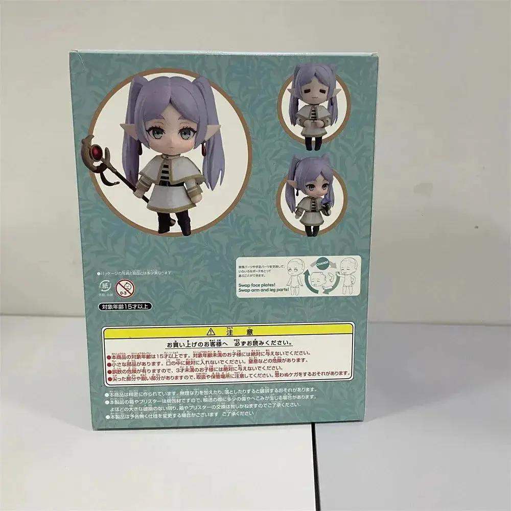Kawaii Chibi Anime Figure Frieren: Beyond Journey's End Frieren Action Figures Cute Toys for Collector 10 CM - ToylandEU