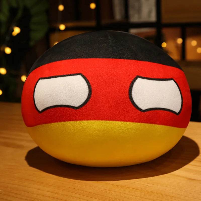 Kawaii Countryball Plush Toy Size 10 To 40cm For Kids - ToylandEU