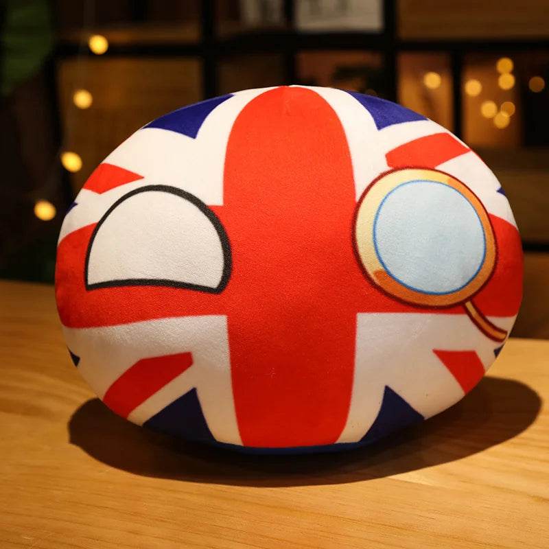 Kawaii Countryball Plush Toy Size 10 To 40cm For Kids - ToylandEU