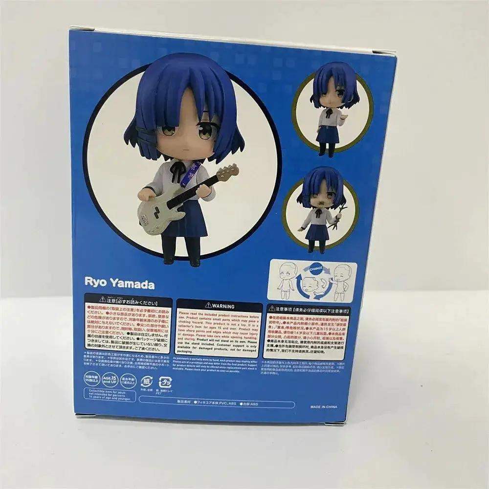 Kawaii Cute Chibi Anime Figure Bocchi The Rock! Yamada Ryo PVC Action Figures 10 cm - ToylandEU