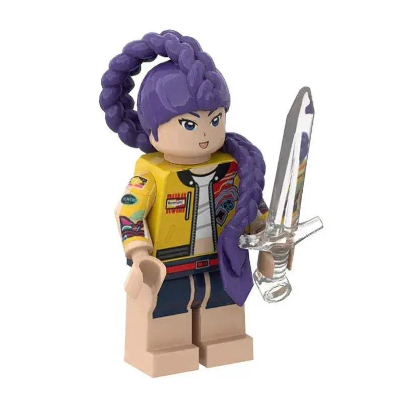 Kawaii Demon Hunters Mini Action Figure Desk Ornament - ToylandEU