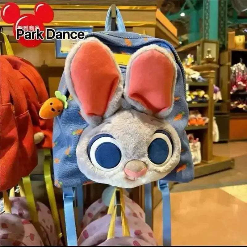 Kawaii Disney Plush Backpack Judy Hopps Large Capacity Bag - ToylandEU