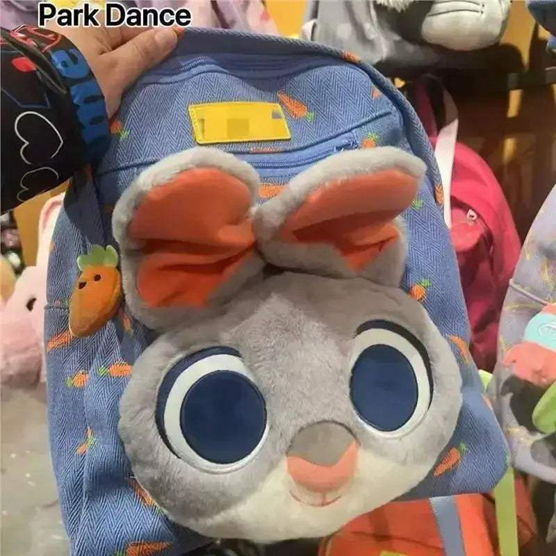 Kawaii Disney Plush Backpack Judy Hopps Large Capacity Bag - ToylandEU
