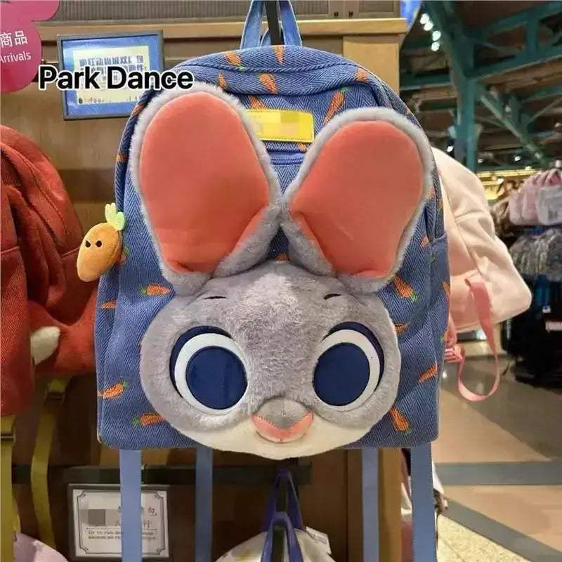 Kawaii Disney Plush Backpack Judy Hopps Large Capacity Bag - ToylandEU