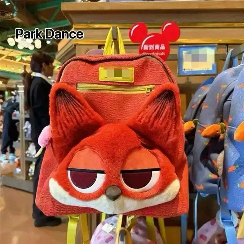 Kawaii Disney Plush Backpack Judy Hopps Large Capacity Bag - ToylandEU