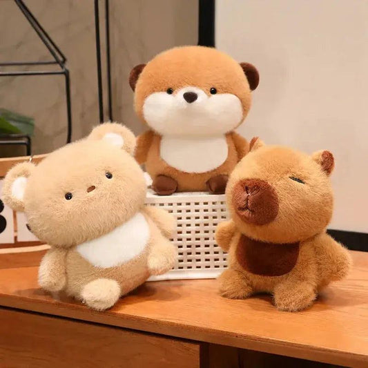  Kawaii Forest Animal Plush Toy For Kids 16cm Handmade -  ToylandEU™