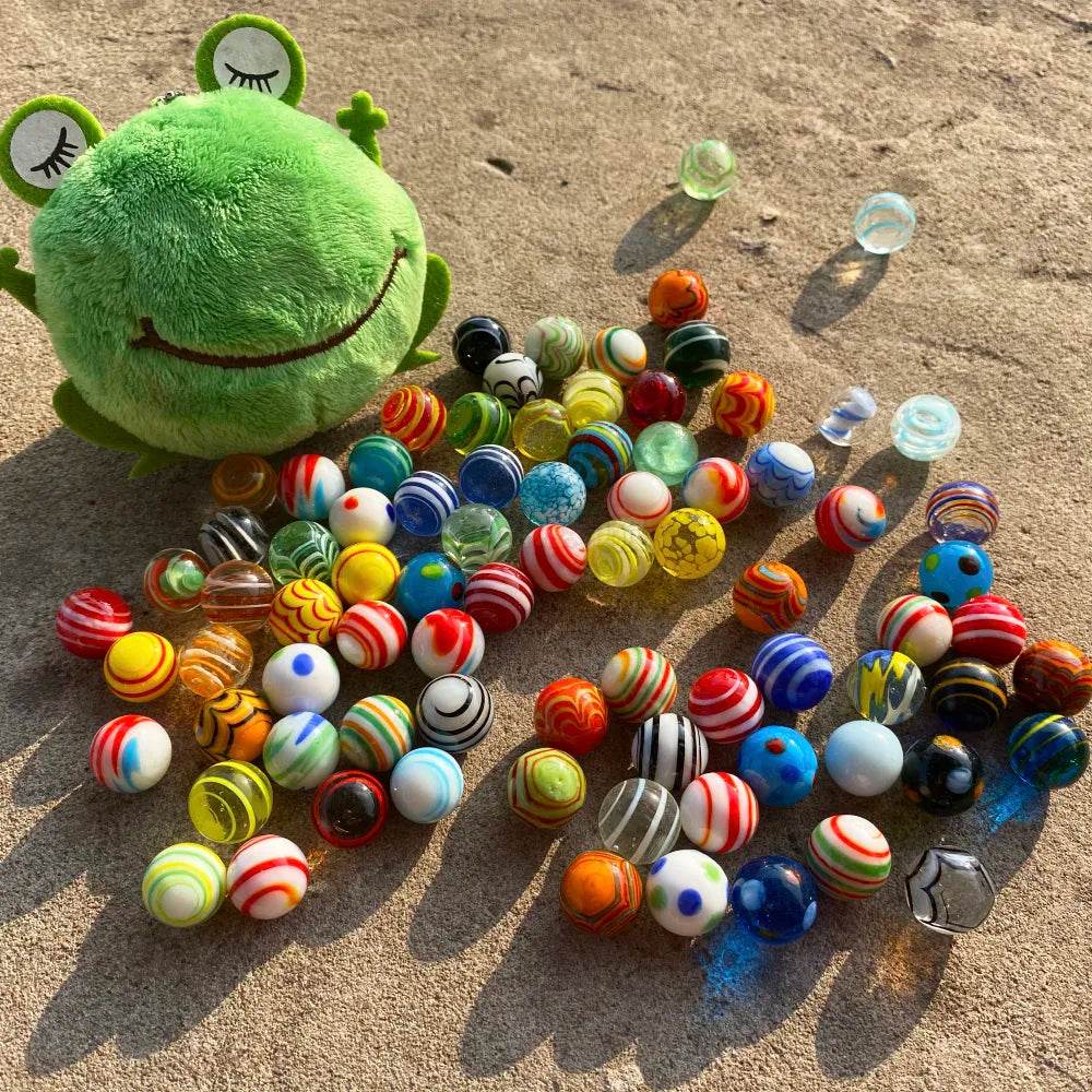 Kawaii Glass Balls for Home Decor, Garden & DIY Crafts - Set of 100 - ToylandEU