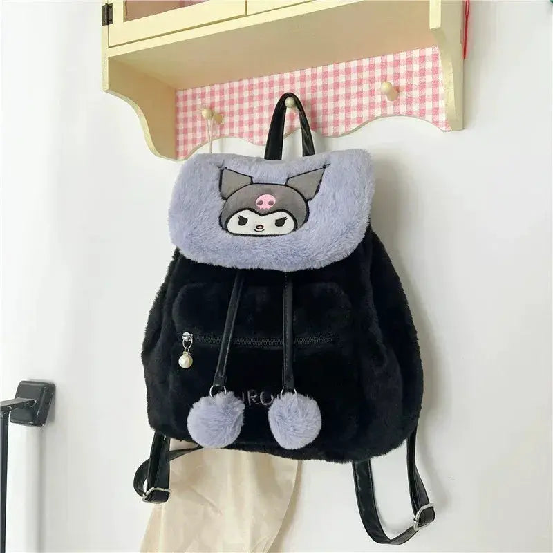 Kawaii Hello Kitty Plush Backpack With Large Capacity - ToylandEU