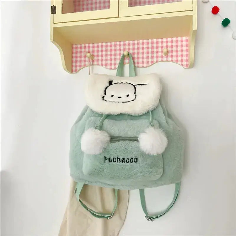 Kawaii Hello Kitty Plush Backpack With Large Capacity - ToylandEU