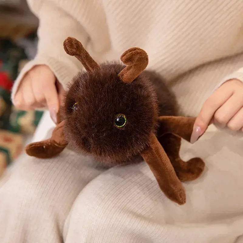 Kawaii Hippo And Ant Plush Doll With Heart Pillow Gift - ToylandEU