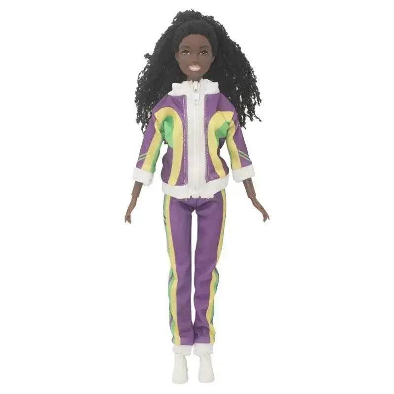  Kawaii Items Fashion Black Dolls Lover Couple  Kids Toys Sports Suits Accessories -  ToylandEU™