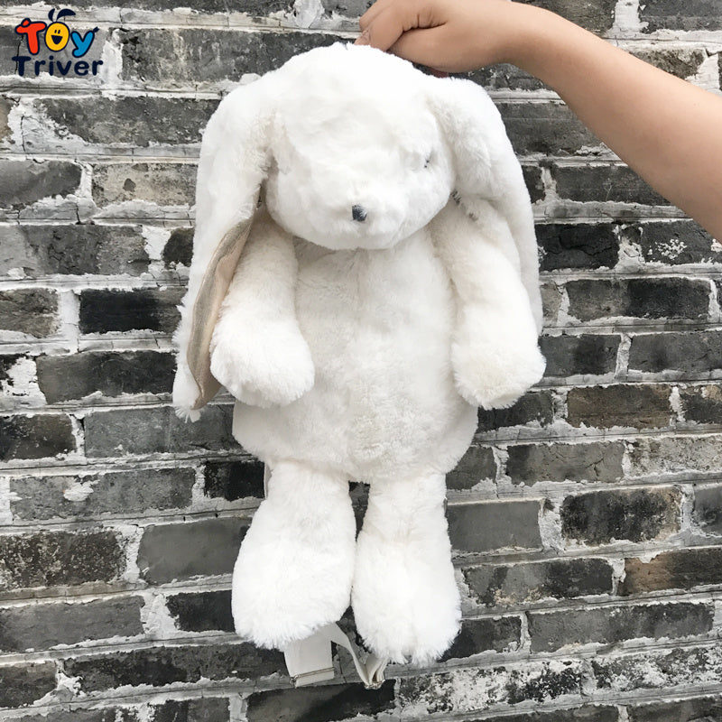 Cute Japanese White Rabbit Bunny Plush Backpack - ToylandEU