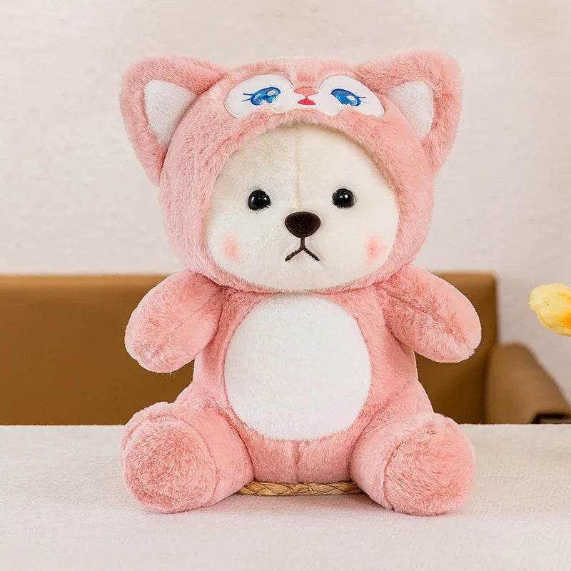 Boneca de pelúcia Kawaii Lena Bears: manta de urso adaptável para crianças - ToylandEU