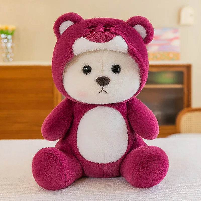 Boneca de pelúcia Kawaii Lena Bears: manta de urso adaptável para crianças - ToylandEU