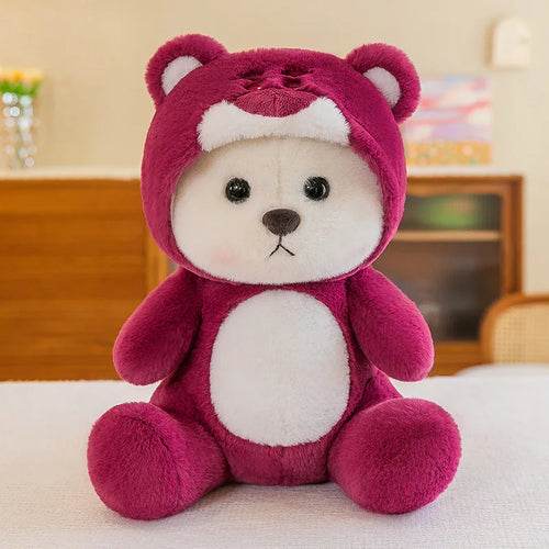 Boneca de pelúcia Kawaii Lena Bears: manta de urso adaptável para crianças - ToylandEU