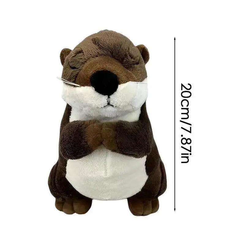  Kawaii Otter Plush Toy - Soft Cuddly Companion for Kids & Gifts -  ToylandEU™
