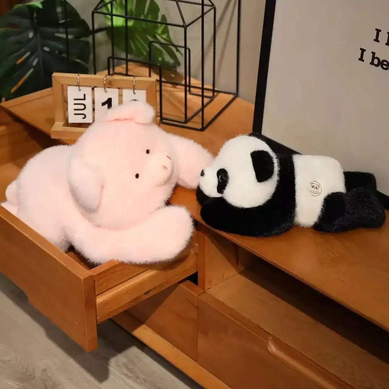 Kawaii Panda Plush Toy Handmade Doll Gift For Kids - ToylandEU