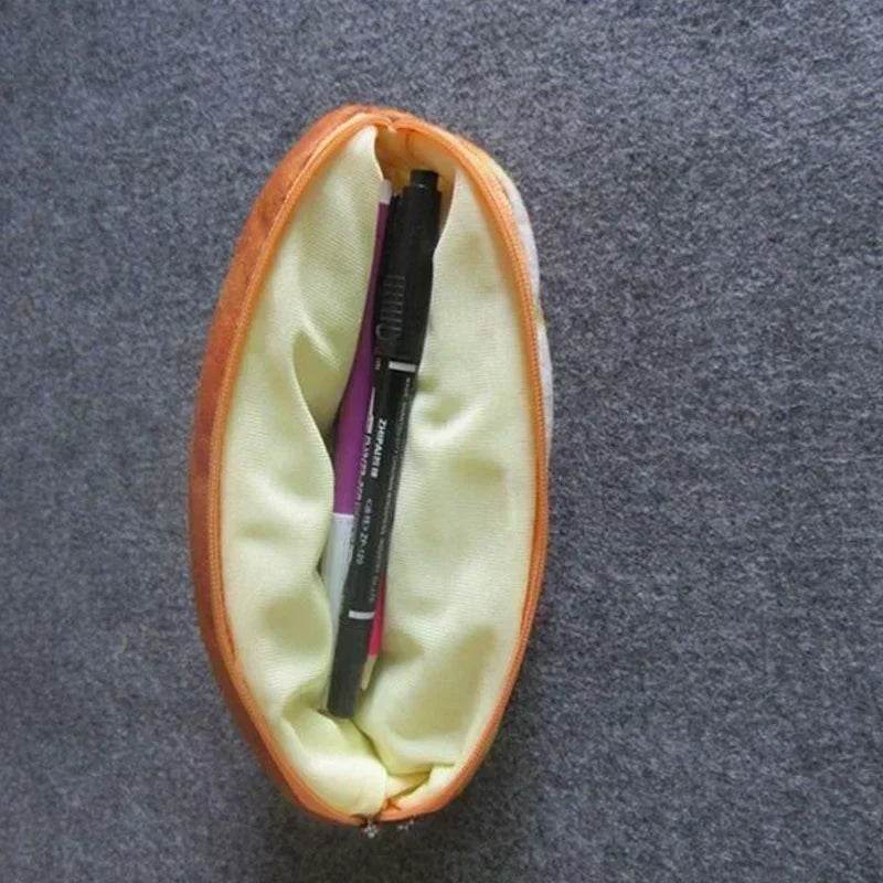 Kawaii Pencil Case Bread Shape Large Capacity For Students - ToylandEU