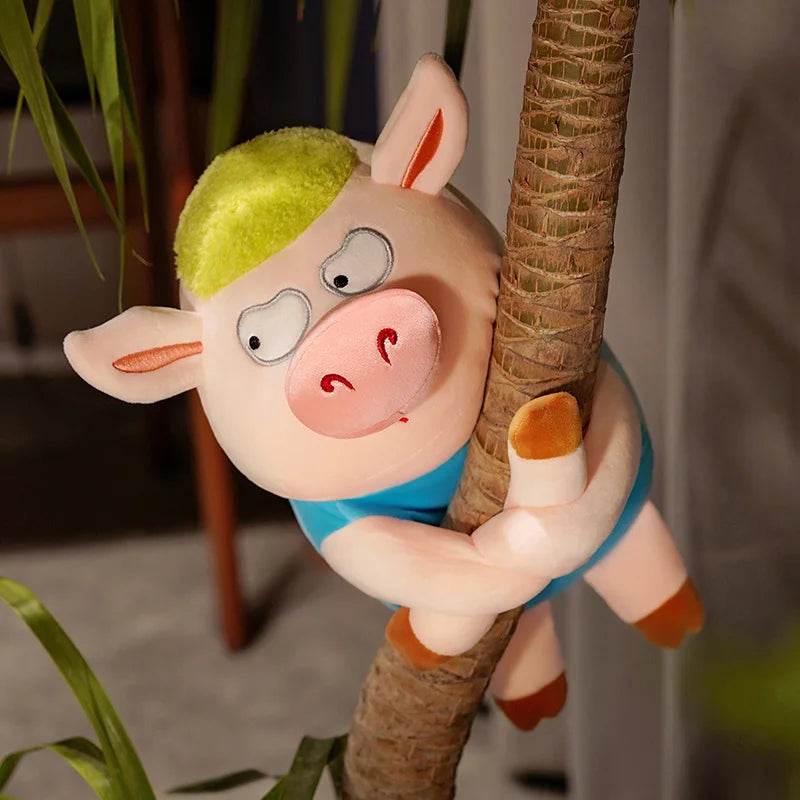 Kawaii Pig Plush Toy Arrogant Cartoon Pillow For Children - ToylandEU